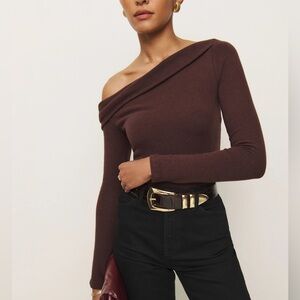 Reformation Elio Knit Top